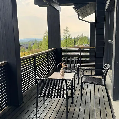 公寓 - Rising Sun With 3 Bedrooms, Loft, Sauna And Balcony With A View